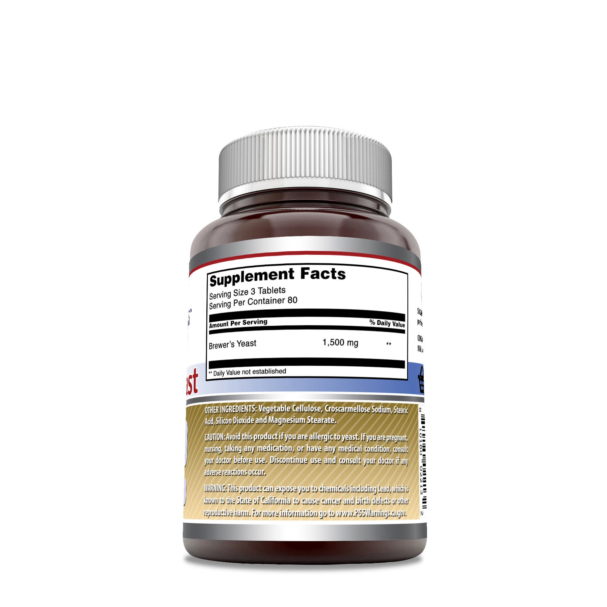 Brewer's Yeast - 240 Tablets (80 Servings)  | GNC